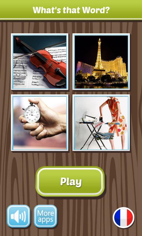 Android application Whats the Word? screenshort
