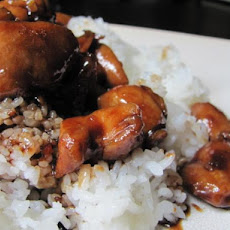 The Best Bourbon Chicken!