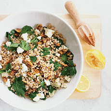 Barley Salad with Parsley and Walnuts