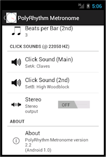 How to get PolyRhythm Metronome 2.2-Android1.2 unlimited apk for laptop