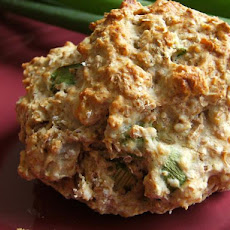 Goat Cheese & Green Onion Scones