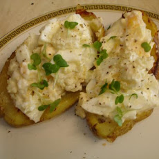 Wicklewood’s Egg Filled Potato Skins