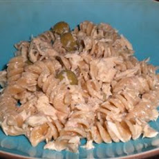 Tuna Piccata Pasta Salad