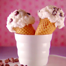 Ricotta and Chocolate Chip Ice Cream Cones