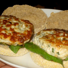 Chicken and Blue Cheese Burgers