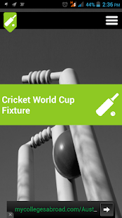 How to install Cricket World Cup 2015 lastet apk for android