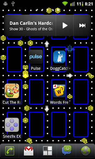 PacDroid Theme: Honeycomb