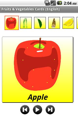 免費下載生活APP|果物・野菜フラッシュカード(英語) app開箱文|APP開箱王