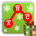 Kids Connect the Dots Xmas mobile app icon
