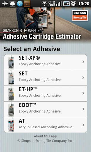 Adhesive Cartridge Estimator