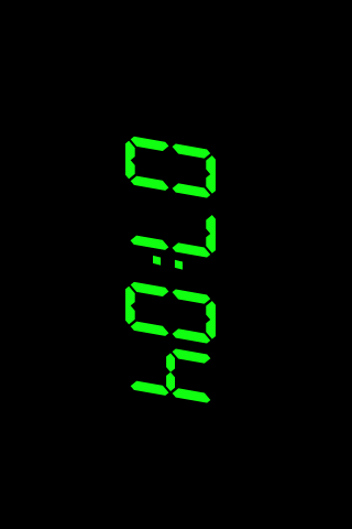 【免費工具App】Simple LCD Clock-APP點子