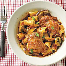 Chicken Cacciatore with Rigatoni