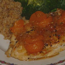 Onion-fried Mandarin Orange Chicken