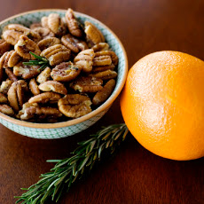 Orange and Rosemary Pecans
