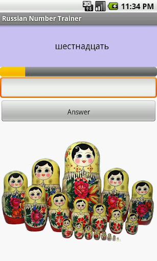 Russian Numbers Trainer FREE