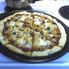 Dad's Buffalo Chicken Pizza