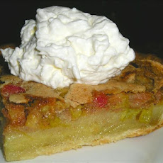 Rhubarb Cream Pie