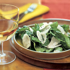 Jerusalem Artichoke and Arugula Salad with Parmesan