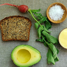 Tartine with Mustard Mayo and Mashed Avocado