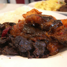 Curried Potatoes With Eggplant (India-Aloo Baigan Sabji)
