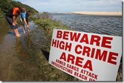 MisdaadwaarschuwingenZuidAfrikaStranden