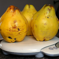Poached Quince