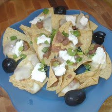 Nachos Agrios (Sour Cream Nachos)
