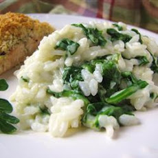 Spinach and Rice Alfredo