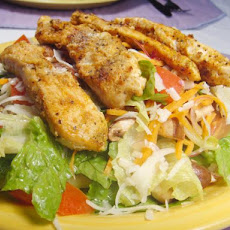 Chicken Salad With Greens and Balsamic Dressing