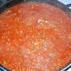 Chicken and Apple Sausage Pasta Sauce
