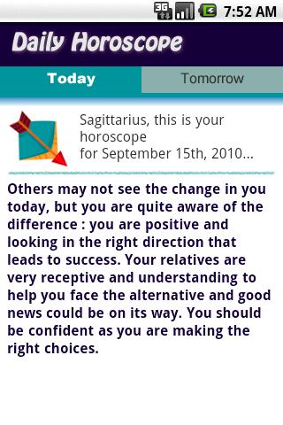 Sagittarius Daily Horoscope