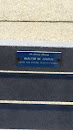 Walter W. Justus Memorial Bench