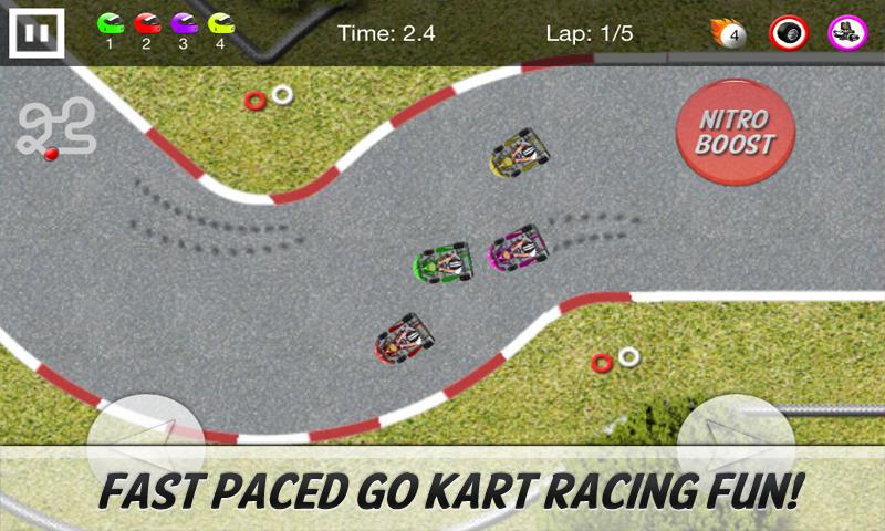 Android application Go Kart Racers- VS Racing Game screenshort