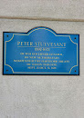 Peter Stuyvesant Plaque