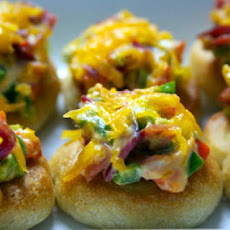 Jalapeno Popper Pizzas-Pampered Chef