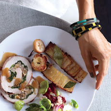 Prosciutto-Wrapped Pork Loin with Roasted Apples