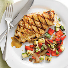 Grilled Chicken and Garden Salsa