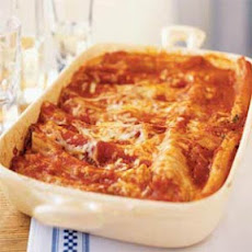 Easy Meatless Manicotti