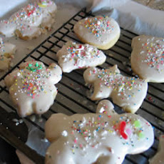 Delilah's Frosted Cut-Out Sugar Cookies