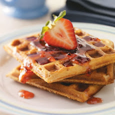 Peanut Butter & Jelly Waffles Recipe