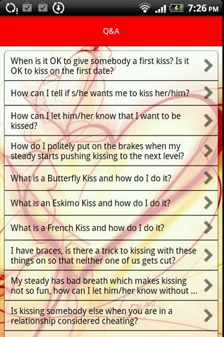 【免費書籍App】How to kiss - ultimate guide t-APP點子