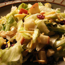 Cranberry, Pear, Apple Tossed Salad