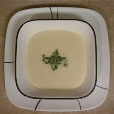 Low Carb Cauliflower Leek Soup