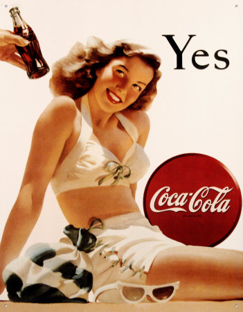 Cocacola vintage poster 2