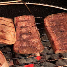 Crispy Grilled Beef Tongue