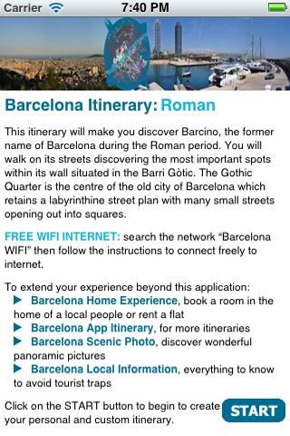 Barcelona Itinerary Roman