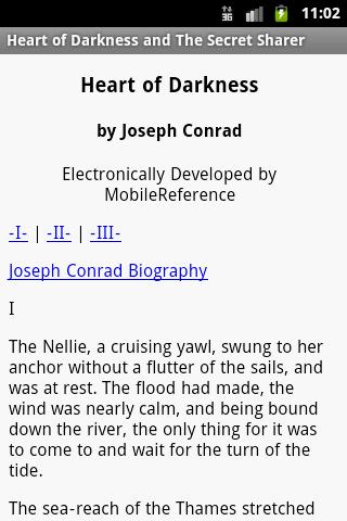 【免費書籍App】Heart of Darkness-APP點子