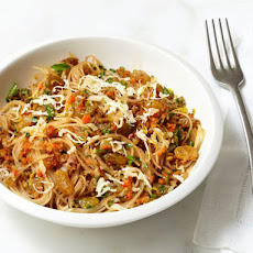 Angel Hair Pasta With Walnut-Carrot Sauce
