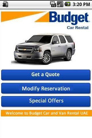 Budget Rent a Car UAE