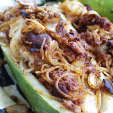 Stuffed Zucchini / Hairy Melon
